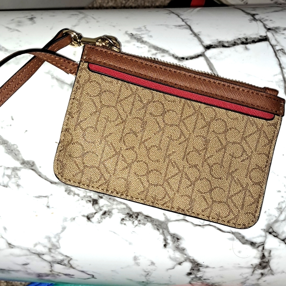 Calvin Klein wristlet bag